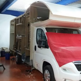 taller de reparación autocaravana