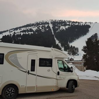 La Molina pernocta autocaravana