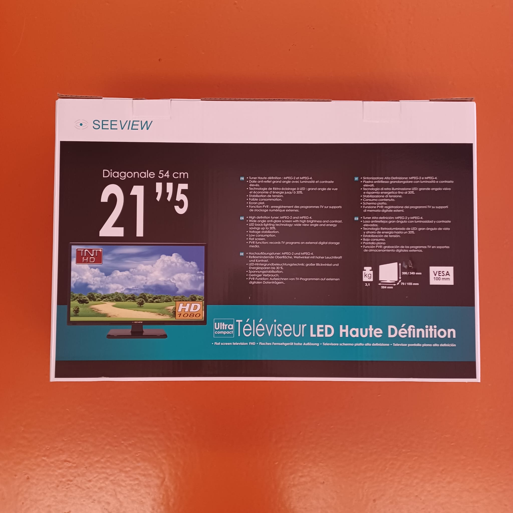 TELEVISOR LED HIT 21.5″ – TELEVISIÓN 21'5″ 12V INOVTECH TNT HD